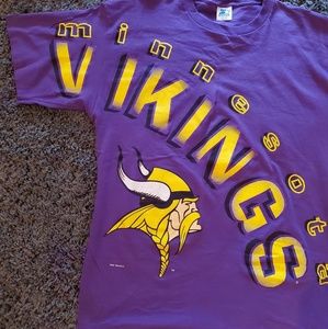 Vintage Minnesota Viking T shirt 1993 size L